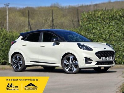 Used Ford Puma ST-Line X 125 HP (91 kW) 2020 White SUV