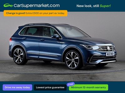 Used VW Tiguan R-line 2021 Blue SUV