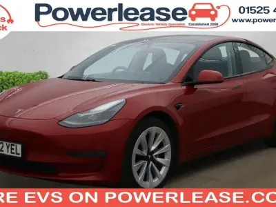 Used Tesla Model 3 254 kW (346 HP) 2022 Red Sedan