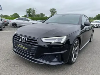 Used Audi A4 Black Edition 190 HP (139 kW) 2019 Black Sedan