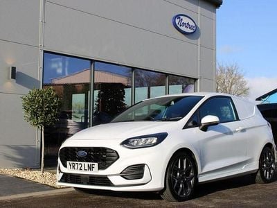 White Used 2022 Ford Fiesta Sport Van | £9,097 (Fair price)