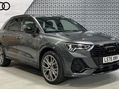 Used Audi Q3 Black Edition 150 HP (110 kW) 2025 Grey SUV