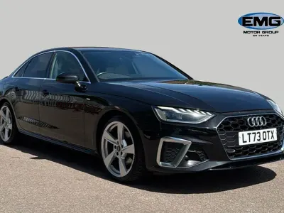 Used Audi A4 S-Line 150 HP (110 kW) 2023 Black Sedan