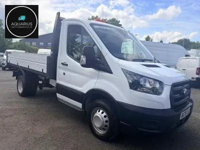 Used Ford Transit 130 HP (95 kW) 2020 White Cabriolet