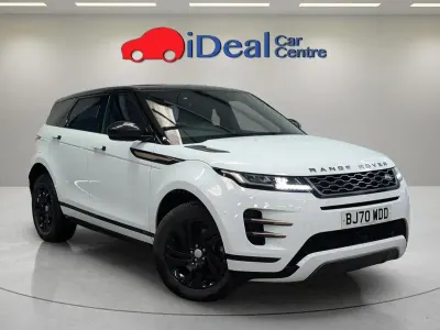 Begagnad Land Rover Range Rover evoque R-Dynamic 150 HK (110 kW) 2020 Vit SUV