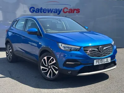 Used Vauxhall Grandland X Elite 130 HP (95 kW) 2019 Blue SUV