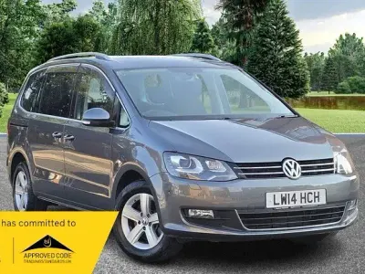 Used VW Sharan SE 150 HP (110 kW) 2014 Grey MPV