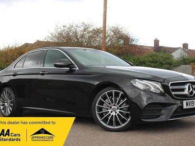 Black Used 2019 Mercedes E220 AMG Line Premium Sedan | £15,990 (Fair price)