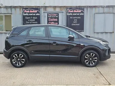 Used Vauxhall Crossland Design Edition 2023 Black SUV