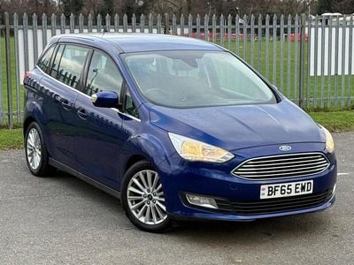 Blue Used 2015 Ford Grand C-Max Titanium MPV | £5,395 (Fair price)