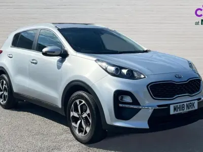 Used Kia Sportage 130 HP (95 kW) 2018 Silver SUV