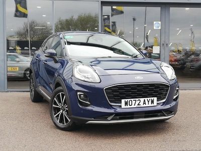 Used Ford Puma Titanium 155 HP (114 kW) 2023 Blue SUV