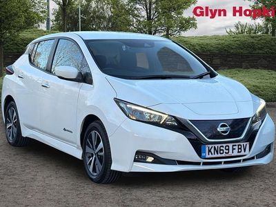 White Used 2020 Nissan Leaf Acenta Hatchback | £8,906 (Fair price)