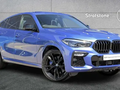 Used BMW X6 M50 Comfort Edition 523 HP (384 kW) 2020 Blue SUV