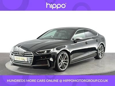 Black Used 2018 Audi S5 Sportback Advanced Hatchback | £21,420 (Fair price)