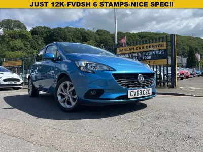 Used Vauxhall Corsa 75 HP (55 kW) 2019 Blue Hatchback