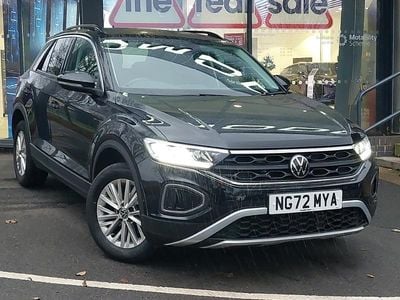 Black Used 2023 VW T-Roc Life SUV | £17,998 (Fair price)
