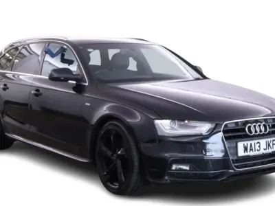 Begagnad Audi A4 S-Line 143 HK (105 kW) 2013 Svart Kombi