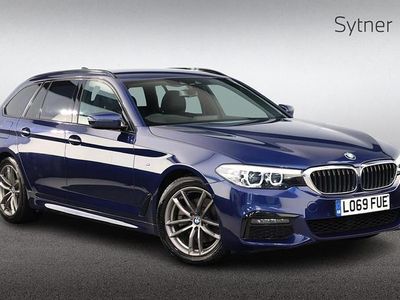 Used BMW 520 M Sport 187 HP (137 kW) 2019 Blue Estate
