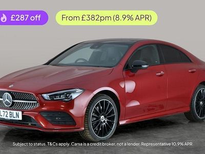 Red Used 2022 Mercedes CLA250e AMG Line Premium Plus Sedan | £26,256 (Fair price)
