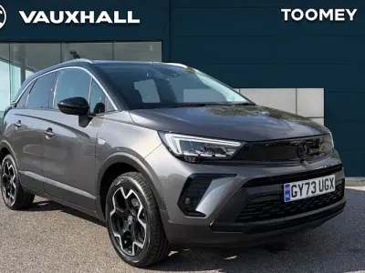 Used Vauxhall Crossland Ultimate 131 HP (96 kW) 2023 Grey SUV