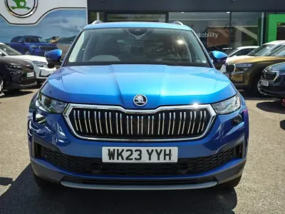 Used Skoda Kodiaq SE L Executive 150 HP (110 kW) 2023 Blue SUV