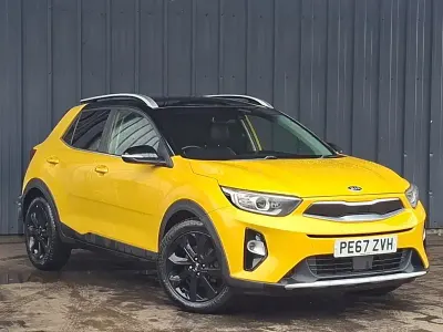 Used Kia Stonic First Edition 120 HP (88 kW) 2017 Yellow SUV