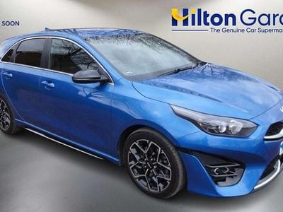 Used Kia Ceed GT-Line 158 HP (116 kW) 2022 Blue Hatchback