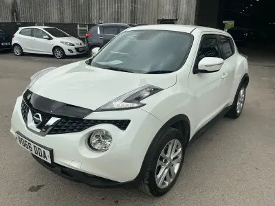 Used Nissan Juke N-Connecta 110 HP (80 kW) 2016 White SUV