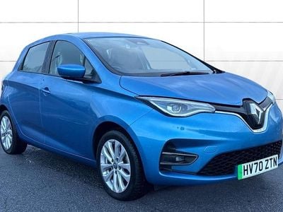 Blue Used 2020 Renault Zoe Iconic Hatchback | £9,213 (Fair price)