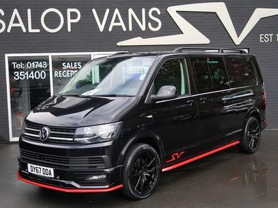Used VW T6 Highline 150 HP (110 kW) 2017 Black Van