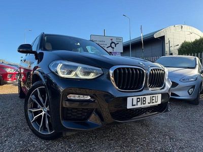 Black Used 2018 BMW X3 M Sport SUV | £18,450 (Fair price)