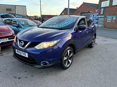 Used Nissan Qashqai N-Connecta 115 HP (84 kW) 2016 Blue SUV