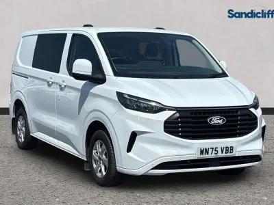 Used Ford Transit Custom Limited 136 HP (100 kW) 2025 White Van