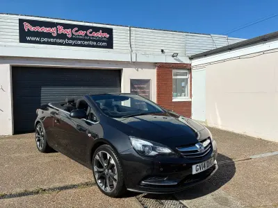 Used Vauxhall Cascada 2014 Black Cabriolet