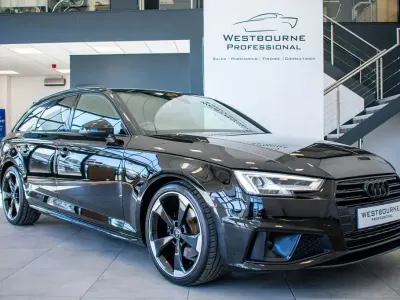 Second-hand Audi A4 Black Edition 150 CP (110 kW) 2019 Negru Break