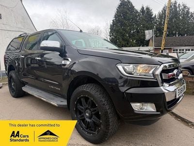 Used Ford Ranger Limited 200 HP (147 kW) 2016 Black Pickup