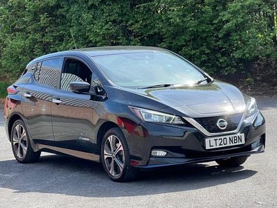Black Used 2020 Nissan Leaf Tekna Hatchback | £6,950