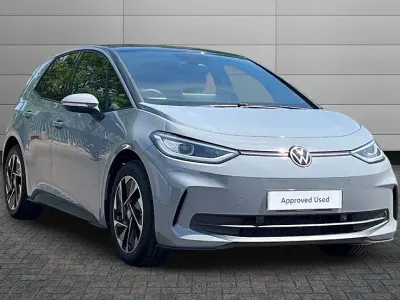 New VW ID.3 Pro 147 kW (201 HP) 2026 Moonstone grey with solid black roof Hatchback