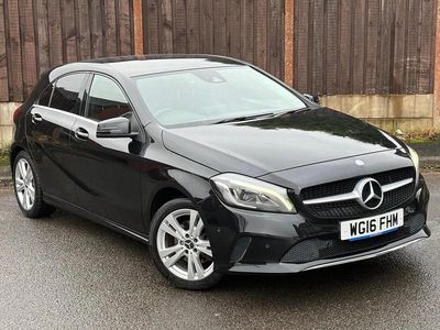 Used Mercedes A200 Premium 136 HP (100 kW) 2016 Black Hatchback