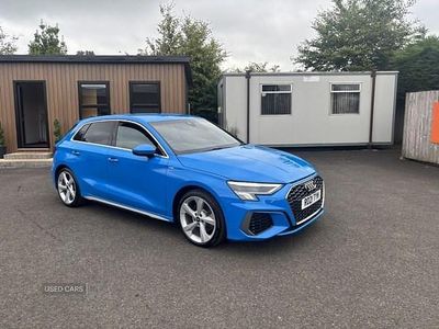 Blue Used 2021 Audi A3 e-tron S-Line Hatchback | £22,495 (Fair price)