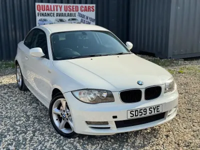 Used BMW 118 Coupé Sport Line 2009 White Coupe