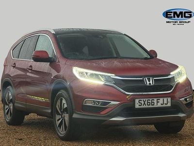 Red Used 2016 Honda CR-V EX SUV | £10,995 (Fair price)