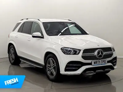 Used Mercedes GLE350 de AMG line 2022 White SUV