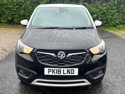Used Vauxhall Crossland X S 110 HP (80 kW) 2018 Black SUV