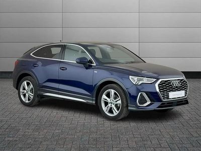 Used Audi Q3 S-Line 150 HP (110 kW) 2024 Blue SUV