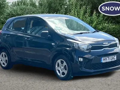 Used Kia Picanto 67 HP (49 kW) 2021 Black Hatchback