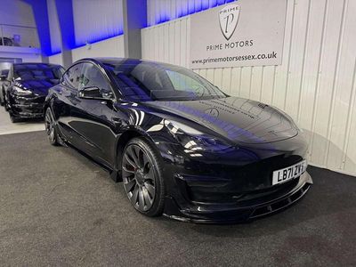 Used Tesla Model 3 Performance 461 kW (627 HP) 2022 Black Sedan