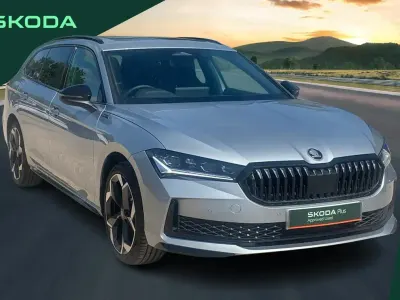 New Skoda Superb SportLine 261 HP (191 kW) 2026 Silver Estate