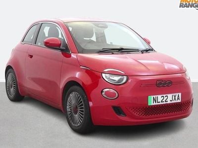 Used Fiat 500e Red 86 kW (118 HP) 2022 Hatchback